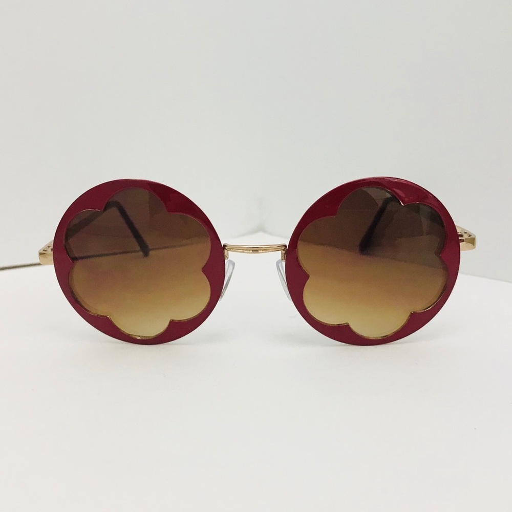 🍓BOGO🍓New Nasty Gal Flower Retro Round